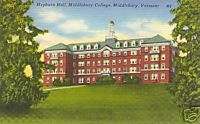 Hepburn Hall, Middlebury College, Vermont VT  
