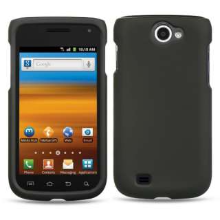 Samsung Exhibit 2 II 4G T679 T Mobile Black Rubberized Hard Case Cover 