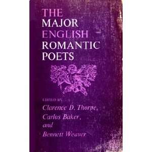  The Major English Romantic Poets C D et al Thorpe Books