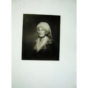    1901 Portrait Lady Miller Trustees Woman Old Print