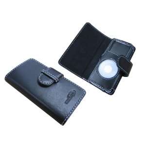  New Music.Pro iPod Nano Leather Case Color: Black,Material 