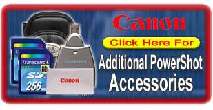 Canon PowerShot PSC 900 Deluxe Leather Compact Digital Camera Case Kit
