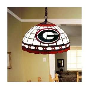  Georgia Bulldogs Memory Company Tiffany Ceiling Lamp NCAA 