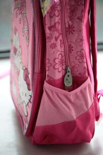 Sanrio Hello Kitty Pink school bag BackPack nylon NEW 4  