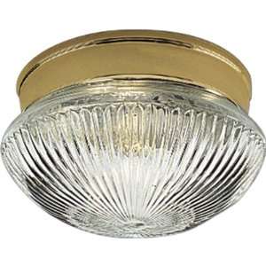   Glass Transitional Flushmount Ceiling Fixture from the Prismatic Glass