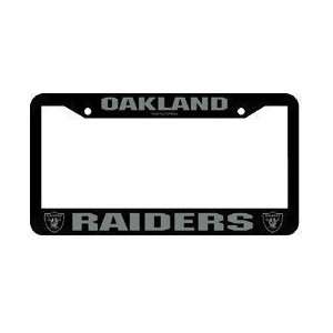   NFL National Football League Oakland Raiders Car License Plate Frame