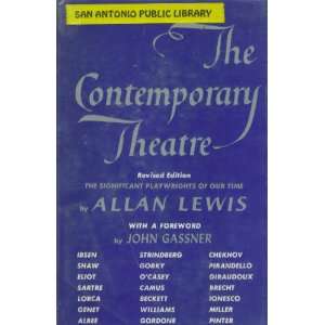   Theater The Significant Playwrights of Our Time Allen Lewis Books