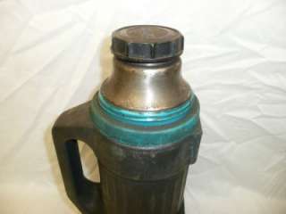   thermos with 650 stopper plastic safety safe handle old used vintage