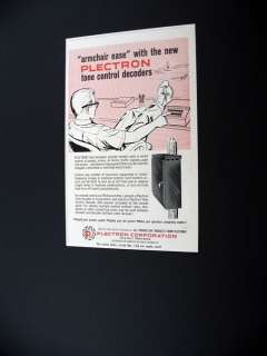 Plectron Tone Decoder Equipment Control 1964 print Ad  