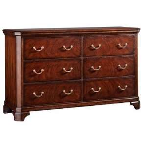  Town Addison Wood Top Dresser in Standard Mahogany