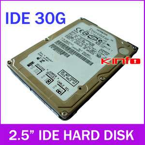 30G 30GB 2.5 IDE Hard Disk for Laptop PC  