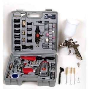  Tool Force BLKIT75 75 Piece Pnuematic Tool Kit: Home 