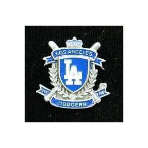  Los Angeles Dodgers Team Crest Pin (2x): Sports & Outdoors