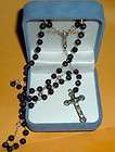 ST PADRE PIO Pietrelcina ROSARY 20 1/2 in Catholic Franciscan Francis 