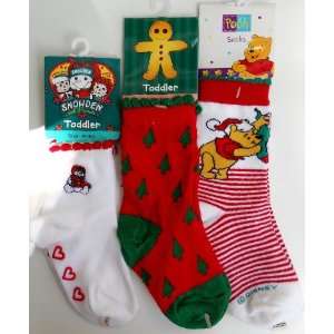   Pairs Toddler Christmas Socks Size 6 8.5,5 6.5,4 5.5 