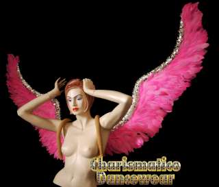 PINK DRAG COSPLAY ANGLE WING COSTUME SHOULDER Harness  
