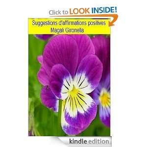 Suggestions daffirmations positives (French Edition) [Kindle Edition 