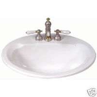 NEW CHINA DROP IN BATHROOM SINK OVAL MS1290 4  