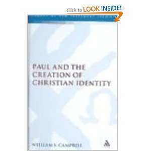  of New Testament Studies) (9780567044341) William S. Campbell Books