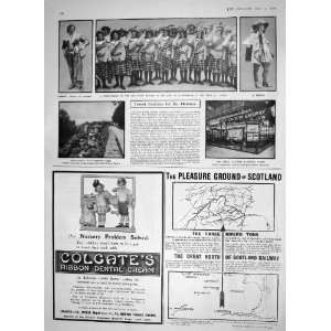  1910 SCOTS BRIGADE HOLLAND PRINCE ORANGE HERALD RAILWAY 