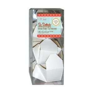 Paper Company So Delish Small Chinese Take Out Boxes 10/Pkg White 2.75 