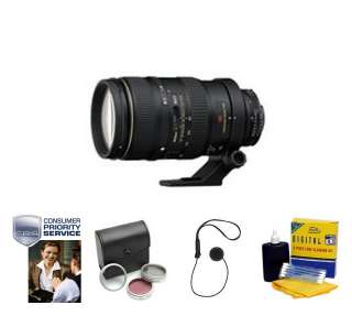 Nikon 80 400mm f/4.5 5.6D ED AF VR Zoom Nikkor Telephoto Lens+Warranty 