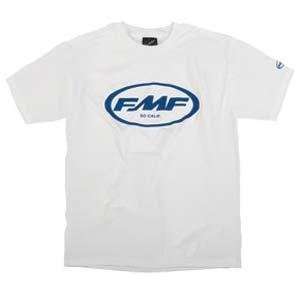  FMF Apparel Classic Don T Shirt   Large/White Automotive