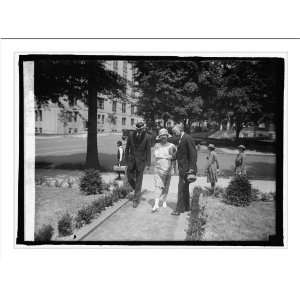  Historic Print (M) Mrs. Coolidge & Dr. James Ford at Girl 