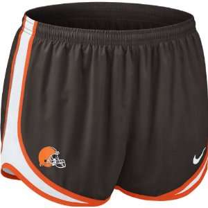   Browns Womens Brown Nike Dri Fit NFL Tempo Short