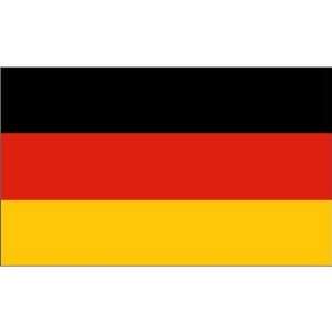  Germany Flag 12X18 Inch Mounted E Poly With Fringe Patio 