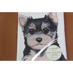   (Yorkie) Puppy Wipe Your Paws Towel (16x25): Everything Else