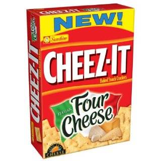 Cheez It Baked Snack Crackers, Italian Four Cheese, 13.7 Ounce Boxes 
