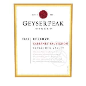  2007 Geyser Peak Reserve Cabernet Sauvignon 750ml 