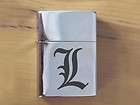 EQQ Death Note Notebook Polished Chrome Finished Lighter New
