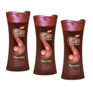  Caress Scarlet Blossom Body Wash, 12 Ounce (3 PACK 