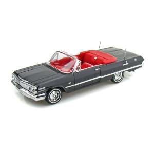  1963 Chevy Impala Convertible 1/26   Black: Toys & Games