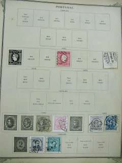 Worldwide Stamps Antique Collection 19th Century Scott International 
