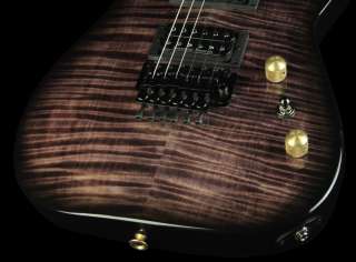   Custom Shop Exclusive SL2H V Soloist Electric Guitar Transparent Black