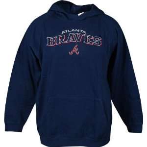  Atlanta Braves JV Youth Hooded Sweatshirt: Sports 