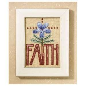   Life Stitched & Beaded Kit 4 1/2x6 1/2 faith Arts, Crafts & Sewing