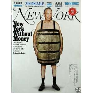    New York Magazine May 18, 2009 New York Without Money NYM Books