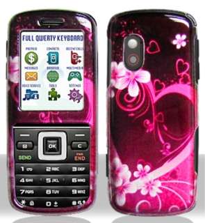   SGH T401G PURPLE LOVE Faceplate Protector Snap On Cover Cellphone Case