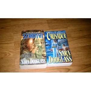   Set of 2 Sara Douglass Books (Crusader, Starman) Sara Douglass Books