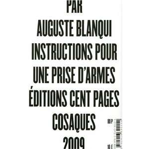   pour une prise darmes (9782916390154) Louis Auguste Blanqui Books