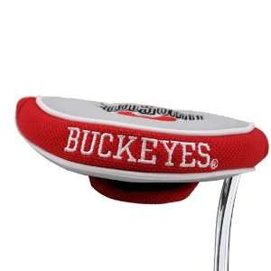   NCAA Ohio State Buckeyes Scarlet Mallet Putter Cover: Sports
