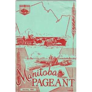  Manitoba Pageant 1961  January Manitoba Pageant Books