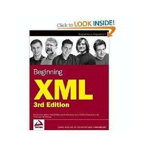  Beginning XML, 3rd Edition (Programmer to Programmer 