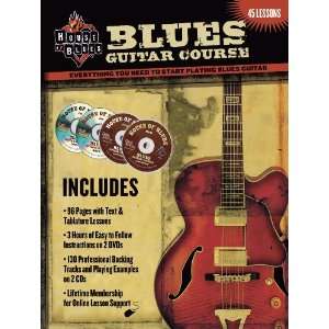  House of Blues Blues Guitar Course (2 DVD/2 CD Set) Movies & TV