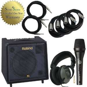  Roland KC550 Package with Microphone and Cables 