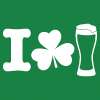 CLOVER GUINESS Irish Beer Love St Patricks Day Funny Bar Crawl 